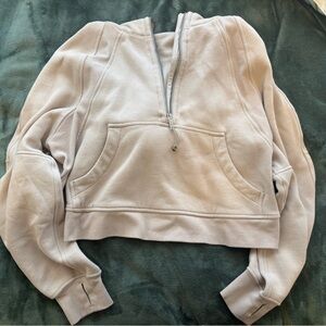 lululemon athletica Gray Half-Zip Jacket